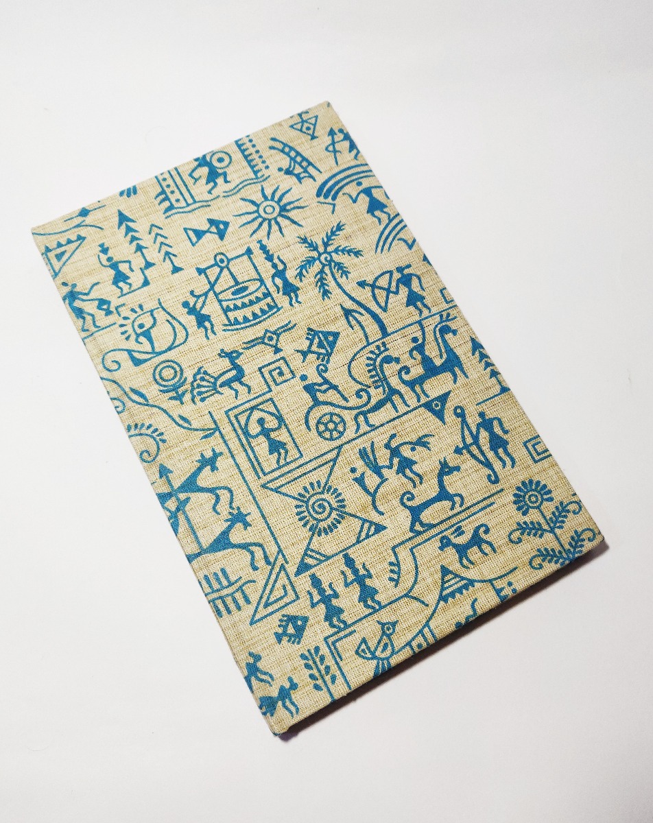 Hand Stitched and Handcrafted Tribal Art Cotton Cover Handmade Paper Dairy