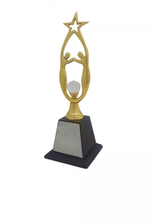 The Golden Rising Star Award Representing Growth and Progress