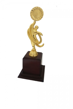 Modern Design Golden Figurine Sunlight Award