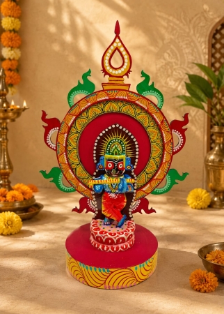 Handcrafted Neelachakra Jagannath Base