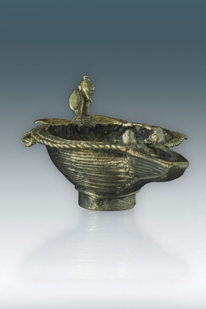 Dhokra Hand Lamp