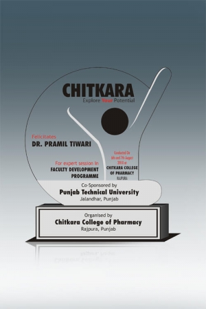 Round Glass Premium Trophy