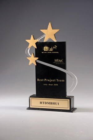 3 Star Achievement Trophy Awards