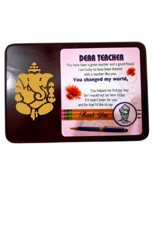 Ganapati Wooden Plaque for the occasion of Teacher’s Day