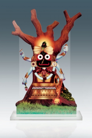 Nabakalebara 2015 Award - Lord Jagannath in his Vishnu Avatar on Neem Tree