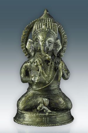 Sitting Ganesh Musician(GD001 A)